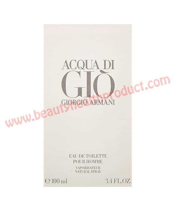 Giorgio Armani acqua di gio review